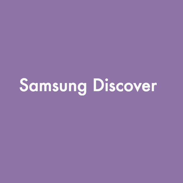 Samsung Discover